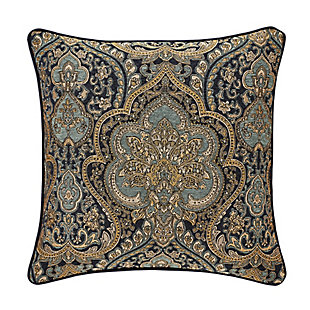 Five Queens Court Palmer 20" SquareDecorative Throw Pillow, , large