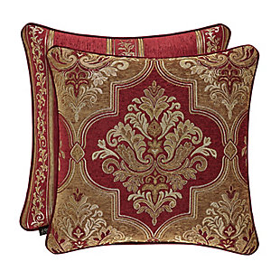 J.Queen New York Maribella 20" Squaredecorative Throw Pillow, , large