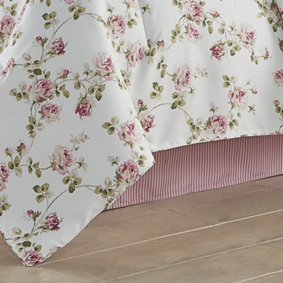 Royal Court Rosemary Full 4 Piece Comforter Set, Rose, rollover