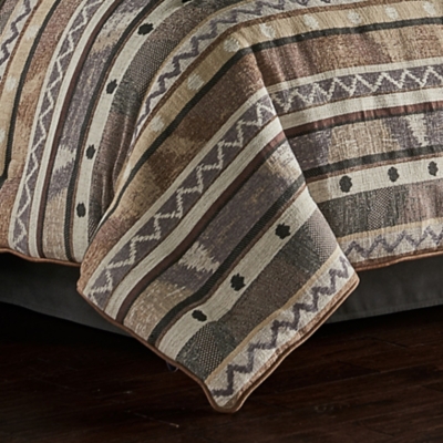 J.Queen New York Timber 4 Piece Piece Comforter Set, Linen, large