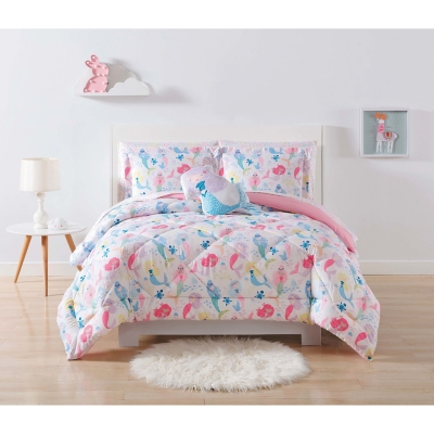 My World Mermaids Twin Extra Long Comforter Set Ashley