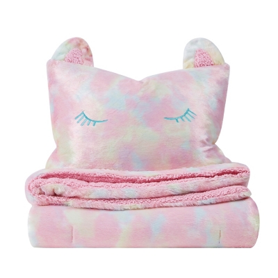 Pem America Rainbow Sweetie Twin Comforter Set, Pink, large