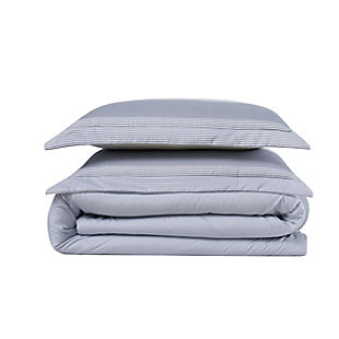 Truly Soft Multi Stripe 2 Piece Twin XL Comforter Set, Gray, large