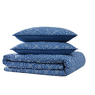 Brooklyn Loom Katrine 2 Piece Twin/Twin XL Quilt Set, Blue, large