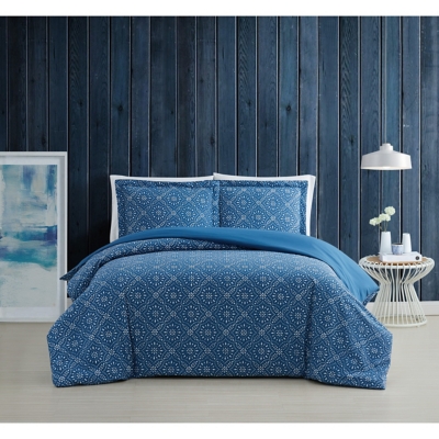 Brooklyn Loom Katrine 2 Piece Twin/Twin XL Comforter Set, Blue, large