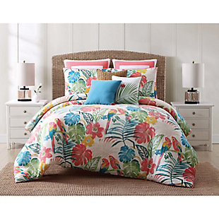 Oceanfront Resort Coco Paradise 3 Piece King Comforter Set, Multi, rollover