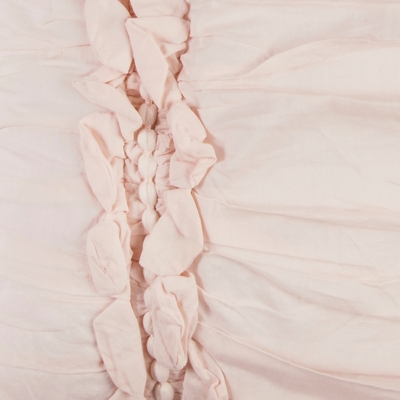Rizzy Home King Quilt, Pink, rollover