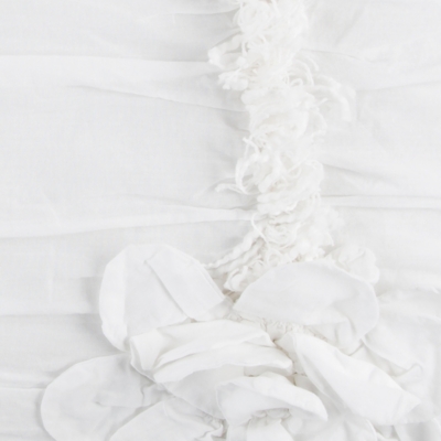 Cotton Aiyana King Quilt, White, large