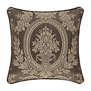 Five Queens Court Neapolitan 18" Square Decorative Throw Pillow, , large