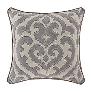 J. Queen New York Belvedere 18" Square Decorative Throw Pillow, , large