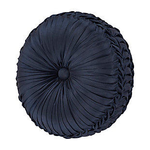 Five Queens Court Middleton Tufted Round Decorative Throw Pillow, , rollover