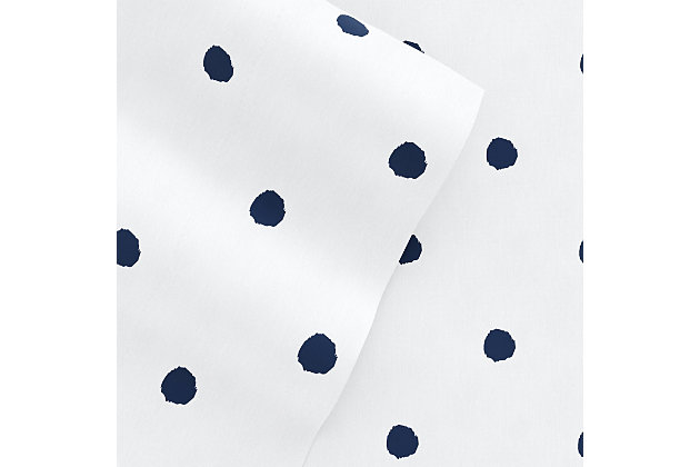 The Dots Pattern Sheet Set by The Home Collection is the most luxurious bedding on the market at the most affordable price. The unparalleled softness and the excellent breathability that keeps you dry and cool throughout the night is sure to impress you. You comfort is of the utmost importance to us. In addition to impeccable comfort, our sheets are wrinkle resistant, twice as strong as cotton, and perfect for all seasons.California king size set includes: 1 fitted sheet: 72" w x 84" l + 14", 1 flat sheet: 108" w x 102" l, 2 king pillowcases: 20" w x 40" l | Double-brushed microfiber for outstanding comfort | Printed dots design for a classic addition to any bedroom decor | 14" deep pocket fitted sheets - accomandates a mattress up to 18" deep | Easy care: machine wash cold, tumble dry low, do not bleach, iron, or use fabric softener. Fade and wrinkle resistant | Imported