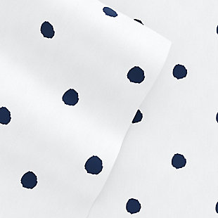 The Dots Pattern Sheet Set by The Home Collection is the most luxurious bedding on the market at the most affordable price. The unparalleled softness and the excellent breathability that keeps you dry and cool throughout the night is sure to impress you. You comfort is of the utmost importance to us. In addition to impeccable comfort, our sheets are wrinkle resistant, twice as strong as cotton, and perfect for all seasons.Twin size set includes: 1 fitted sheet: 39" w x 75" l +14" , 1 flat sheet: 66" w x 96" l , 1 standard pillowcase: 20" w x 30" l | Double-brushed microfiber for outstanding comfort | Printed dots design for a classic addition to any bedroom decor | 14" deep pocket fitted sheets - accomandates a mattress up to 18" deep | Easy care: machine wash cold, tumble dry low, do not bleach, iron, or use fabric softener. Fade and wrinkle resistant | Imported
