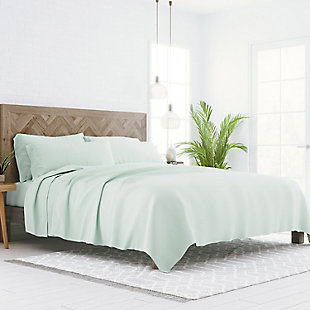 Home Collection Luxury Ultra Soft 4-Piece Twin Bed Sheet Set, Mint, large