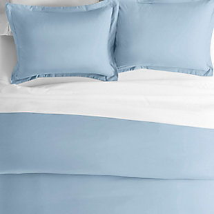 Enhance and improve your bedroom decor with the all new Home Collection double-brushed 3-Piece solid duvet cover set. Tailored for a perfect fit and made with the finest imported microfiber yarns for ultimate comfort.  This luxury duvet cover set is expertly stitched for durability to last a lifetime and raises the bar for coziness and elegance.King Size Set Includes: 1 Duvet Cover: 112" x 98", 2 King Shams: 20" x 36" (2" flange) | Made with the highest quality imported microfiber yarns | Zippered Closure | Superior weave for durability and a buttery-soft feel | Hypoallergenic for sensitive skin | Imported