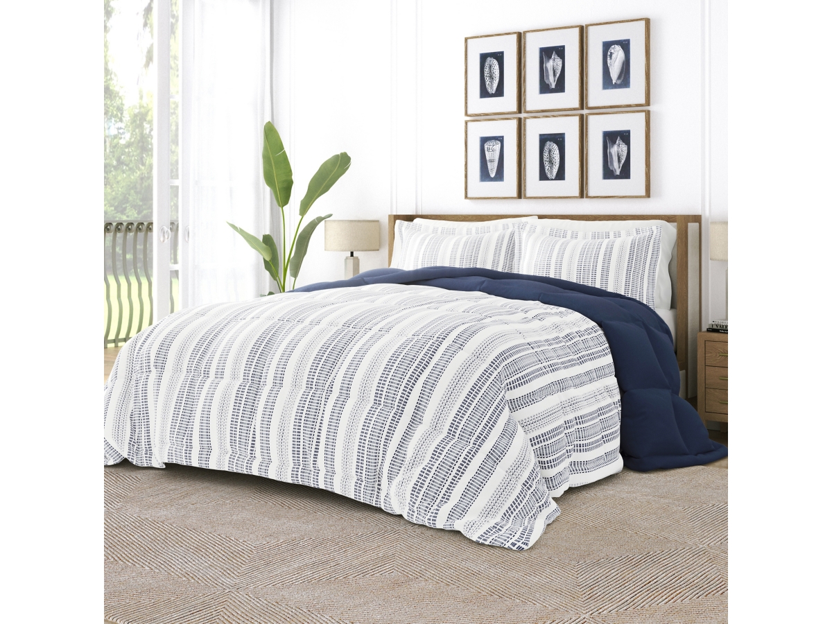 Urban Stitch Pattern newest Comforter Set, Hypoallergenic, Full/Queen