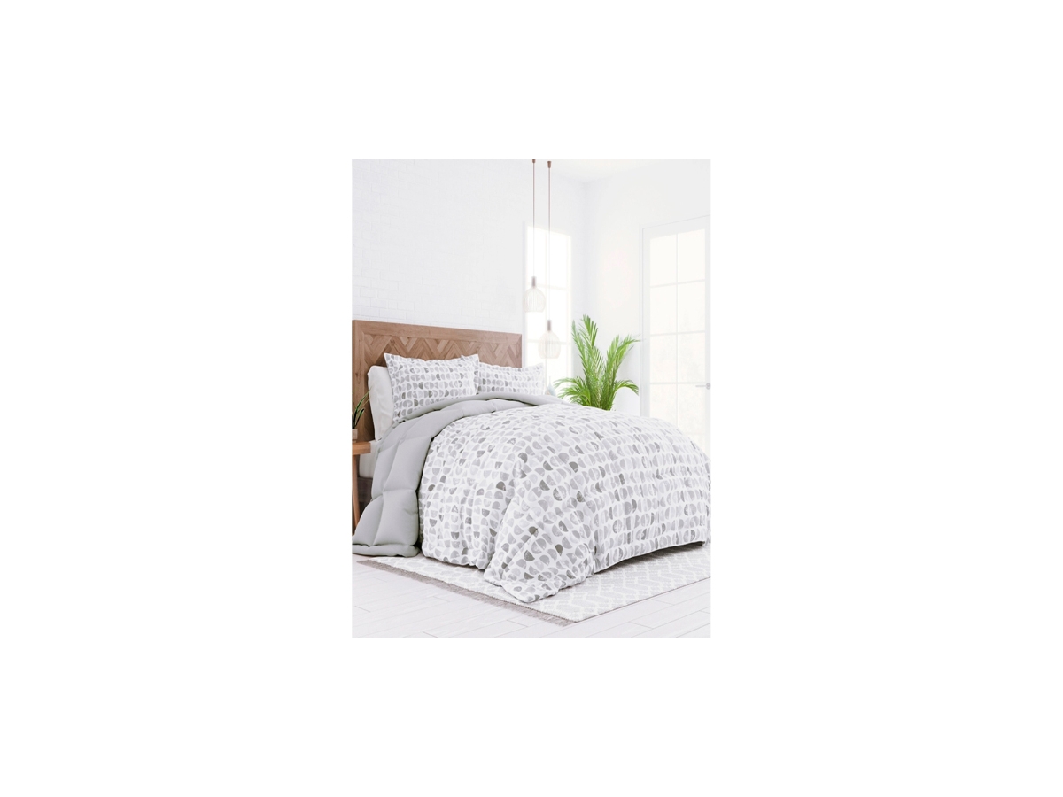 Reversible King Size Comforter Set (3 Piece) - Bring Luxury Home with Our Soft and Lightweight Down Alternative Comforter King Set - This Includes