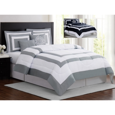 London Fog Raynes Hotel Queen Comforter Set Ashley