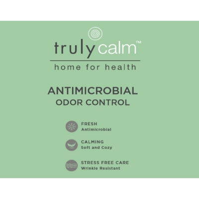 Truly Calm Antimicrobial 2 Pack Memory Foam Bath Rug - On Sale