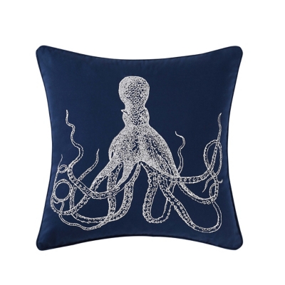 Oceanfront Resort Reef Square Pillow, , large