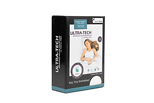 The Ultra-Tech with Tencel pillow protector by Healthy Sleep allows you to sleep cool and dry while providing a barrier against dust mites and allergens thanks to a double dose of antimicrobial protection: Tencel technology combined with the natural wonder of Silpure. Rest assured, Silpure's ultra-fine silver crystals release silver ions to target and combat bacterial growth. Tencel is not only soft to the touch and gentle on sensitive skin, but also 50% more effective at wicking away moisture than cotton to help keep you comfortably cool all night long.Made with Tencel, Silpure, and performance fabric | Maintain the perfect temperature | Anti-bacterial and waterproof | Hypoallergenic | Extends the life of your pillow | Machine washable and dryable | Designed in the USA | 2-year limited warranty