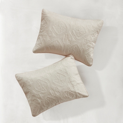 Reversible Bedspread Set Cream Twin