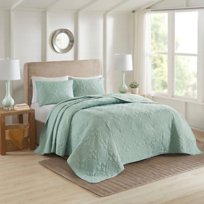 Glen 3 Piece Reversible Bedspread Set | Ashley