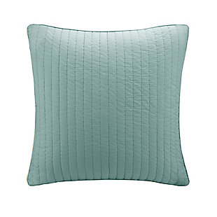 Add an element of understated charm to your bedding with the INK+IVY Camila Cotton Quilted Euro Sham. Boasting a simple channel quilting design, its irresistible style and supple texture make it a versatile accent on top of your bed. This sham coordinates with the INK+IVY Bedding Collection.Includes 1 euro sham pillow | Made of 100% cotton | 200 thread count | Zipper closure | Machine washable | Imported
