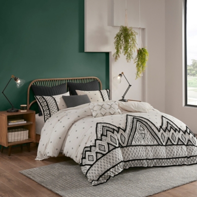 James 3 Piece King/California King Comforter Set, Natural