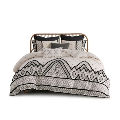 JLA Home Marta 3 Piece Cotton King/Cal King Comforter Set, , rollover