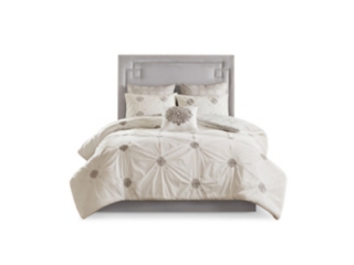 Alicia 6 Piece Reversible King/California King Comforter Set