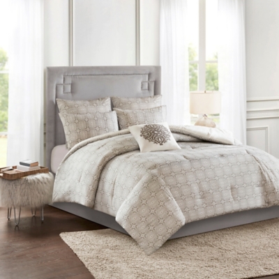JLA Home Viola Comforter Set, Ivory, large