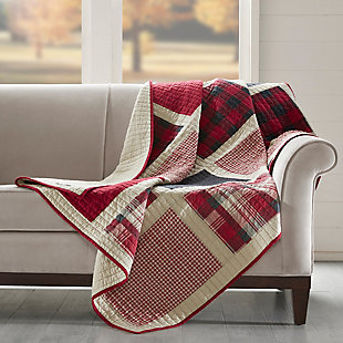 JLA Home Huntington 50x70" Quilted Throw, , rollover