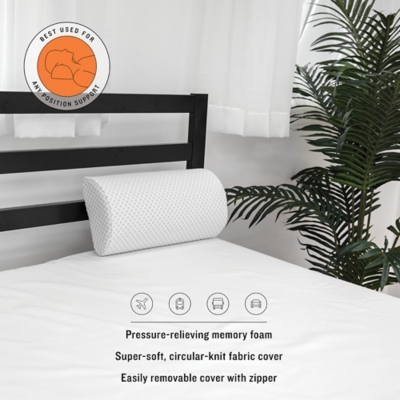 SensorPEDIC® Conforming Memory Foam Any Position Bolster Pillow, , large
