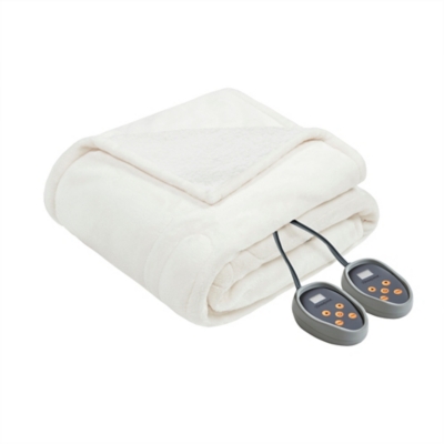 Heated Microlight to Berber King Blanket | Ashley