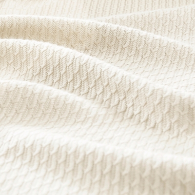 Madison park freshspun basketweave cotton online blanket