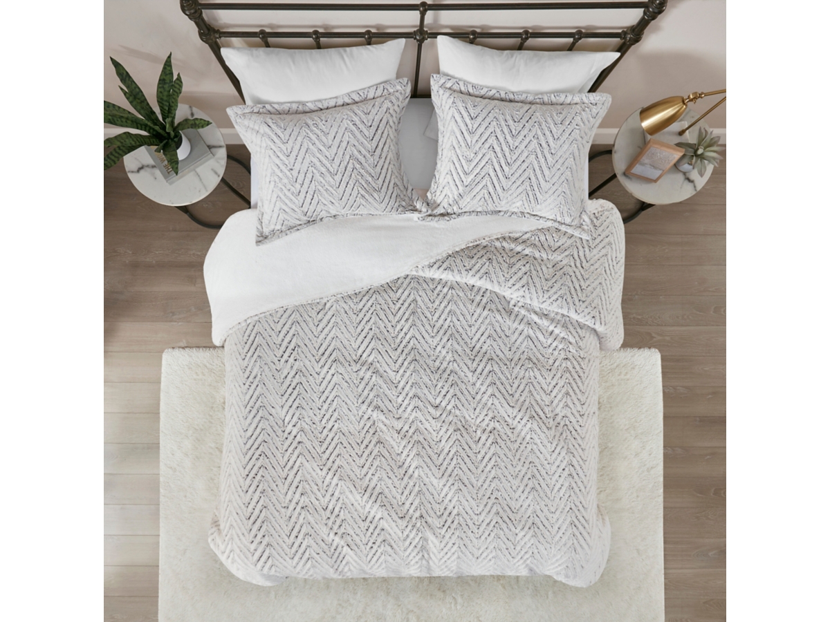 Madison Park Sarasota Microcell Down sold Alternative Full/Queen Comforter Mini Set