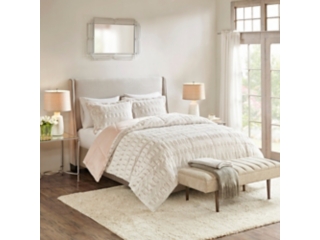 Margot Back Print Long Fur Twin/Twin XL Comforter Mini Set