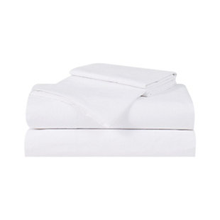 Truly Calm Silver Cool Twin 3 Piece Sheet Set, White, large