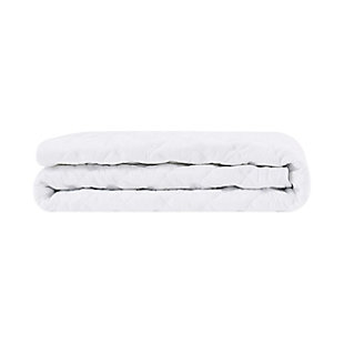 Truly Calm Silver Cool Twin Mattress Pad, White, large