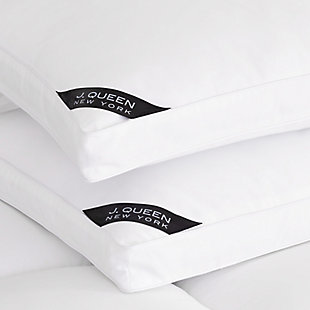 The Regency premium down-alternative pillow features an ultra-soft 300-thread-count cotton fabric. It’s specially engineered with Comfordry™, which keeps the pillow cool and dry by wicking away moisture for a more comfortable night’s sleep. NuAir™ fabrication, a tightly woven breathable allergen-barrier fabric, prevents dust mites, pet dander, pollen and other allergens from inhabiting the pillow. These luxurious pillows are filled with Duoloft™ down-alternative hypoallergenic fiberfill, which provides a silky-smooth sleep surface, all-seasons warmth, and serene down-like softness for a luxurious night’s sleep. The comforter is crafted and conditioned to feel like down for a silky-smooth surface. A two-inch gusset on all sides provides added loft, superior support and pliable softness that contours to your head and neck for proper alignment and comfort. Made of 100% sateen cotton for a luxurious hand feel | Hypoallergenic polyfill | Specially engineered with NuAir™ allergen-barrier fabric to prevent dust mites, pet dander, pollen and other allergens from inhabiting the comforter | ComforDry™ technology keeps the body dry by drawing away moisture to keep you cool and helps prevent uncomfortable night sweats | Duoloft™ hypoallergenic fiberfill provides a silky-smooth sleep surface, all-seasons warmth and serene down-like softness | Imported