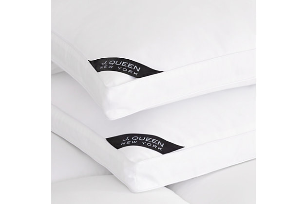The Regency premium down-alternative pillow features an ultra-soft 300-thread-count cotton fabric. It’s specially engineered with Comfordry™, which keeps the pillow cool and dry by wicking away moisture for a more comfortable night’s sleep. NuAir™ fabrication, a tightly woven breathable allergen-barrier fabric, prevents dust mites, pet dander, pollen and other allergens from inhabiting the pillow. These luxurious pillows are filled with Duoloft™ down-alternative hypoallergenic fiberfill, which provides a silky-smooth sleep surface, all-seasons warmth, and serene down-like softness for a luxurious night’s sleep. The comforter is crafted and conditioned to feel like down for a silky-smooth surface. A two-inch gusset on all sides provides added loft, superior support and pliable softness that contours to your head and neck for proper alignment and comfort. Made of 100% sateen cotton for a luxurious hand feel | Hypoallergenic polyfill | Specially engineered with NuAir™ allergen-barrier fabric to prevent dust mites, pet dander, pollen and other allergens from inhabiting the comforter | ComforDry™ technology keeps the body dry by drawing away moisture to keep you cool and helps prevent uncomfortable night sweats | Duoloft™ hypoallergenic fiberfill provides a silky-smooth sleep surface, all-seasons warmth and serene down-like softness | Imported