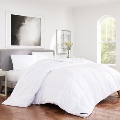 J.Queen New York Regency Down Alternative Comforter, White, rollover