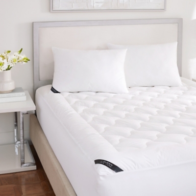 J.Queen New York Royalty Mattress Pad, White, large