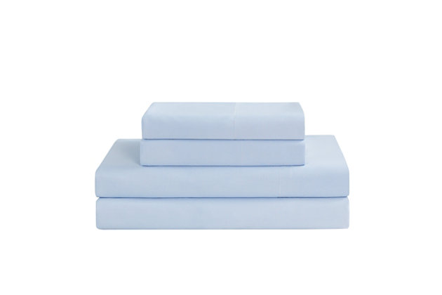 The Tucker sheet set from C. Wonder is so cozy and comfortable you will want to stay in bed all day. Pre-washed for a super soft feel and relaxed look. Premium quality microfiber is easy to care for and dries quickly. Subdued and stylish color options suitable for any bedroom.Includes flat sheet, fitted sheet and 2 king pillowcases | Made of polyester | Machine washable | Imported