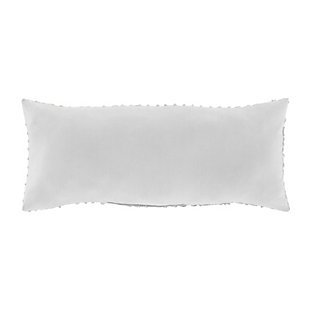 Oscar Oliver Cameron Bolster Decorative Throw Pillow, White, rollover