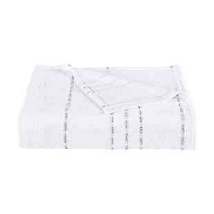 J. Queen White Haven Full/Queen Coverlet, White, large
