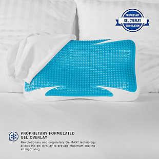 SensorPEDIC® SensorPEDIC® GelMAX™ Luxury Cooling Memory Foam Bed Pillow, , rollover