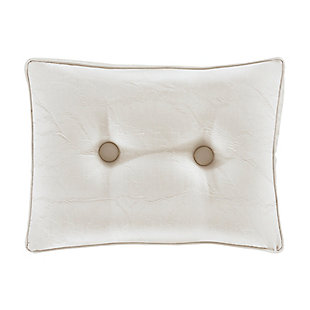 J. Queen New York La Boheme Ivory Boudoir Decorative Throw Pillow, , rollover