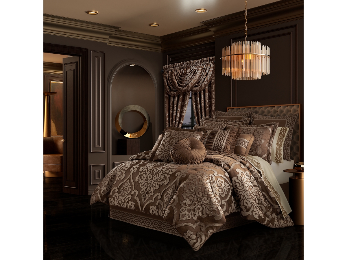 Luxury J Queen New York Drapery Bel shops air Sand